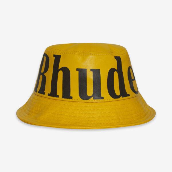 Rhude Leather Bucket Hat